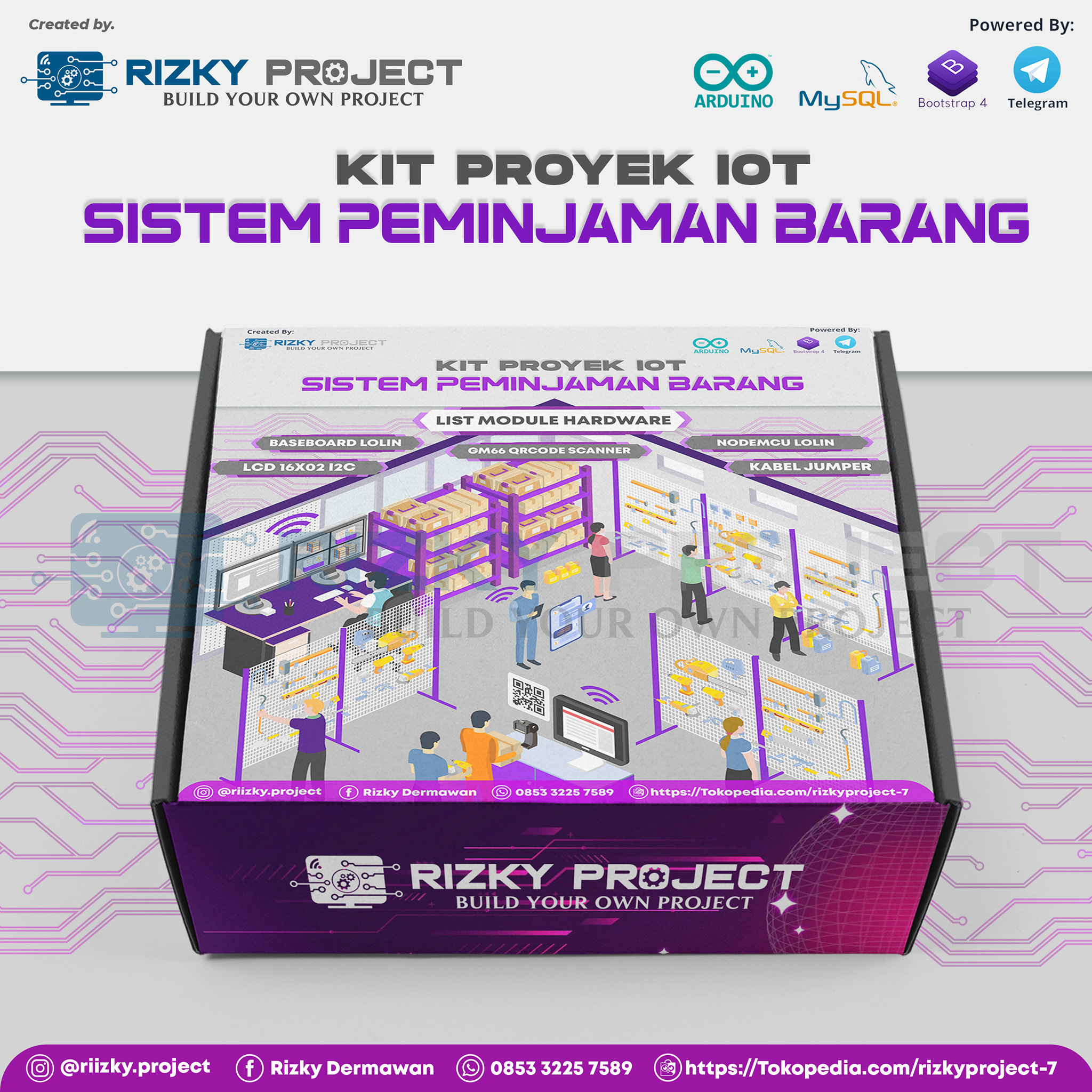 Raspberry Pi Indonesia | KIT PROYEK IOT: SISTEM PEMINJAMAN BARANG ...