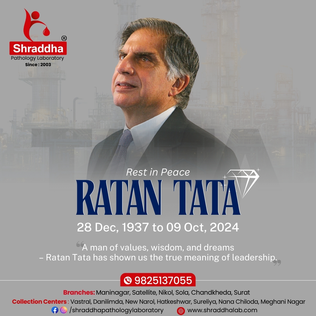 A Tribute to the Legend - Ratan... - Shraddha Pathology Lab | Facebook