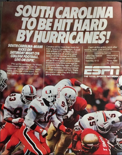 Ghosts - Here's a 1986 ESPN ad that appeared in TV Guide promoting a ...
