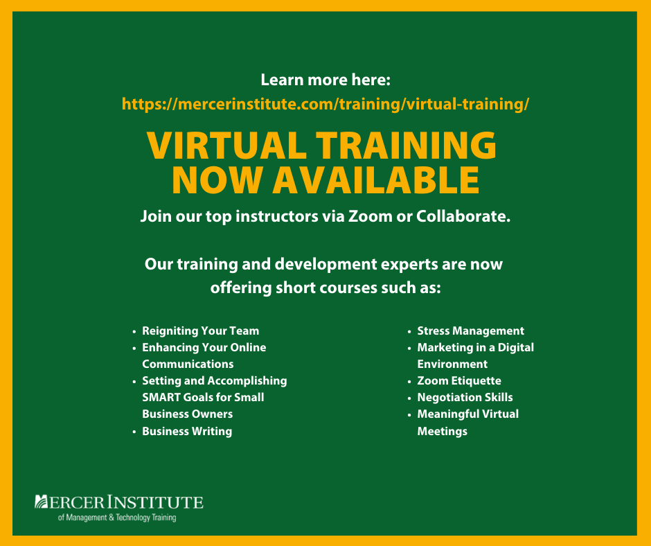 Mercer Institute of Management and Technology Training | West Windsor NJ