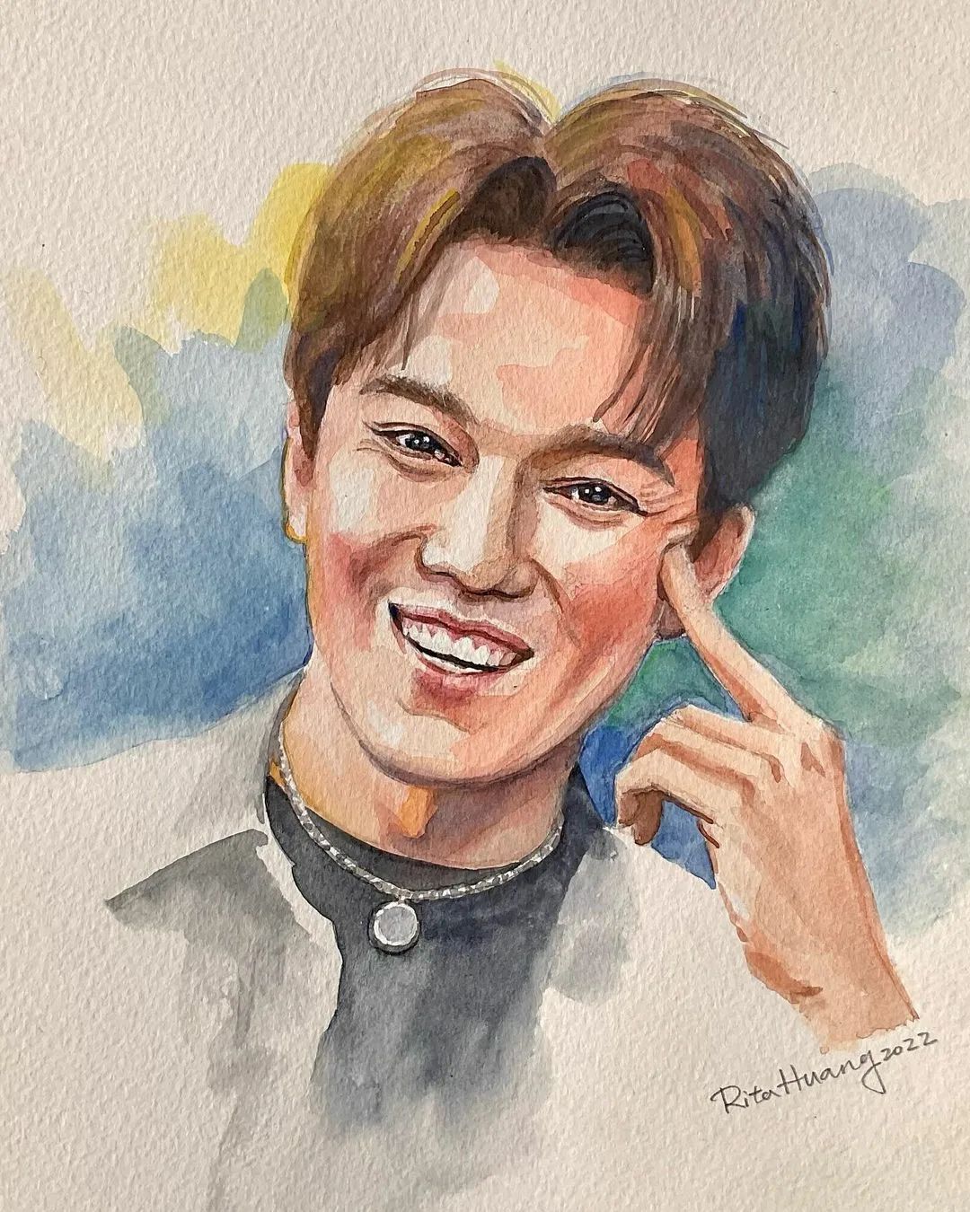 2 drawings from 2 of my... - Dimash Belgian Dears Fan Club