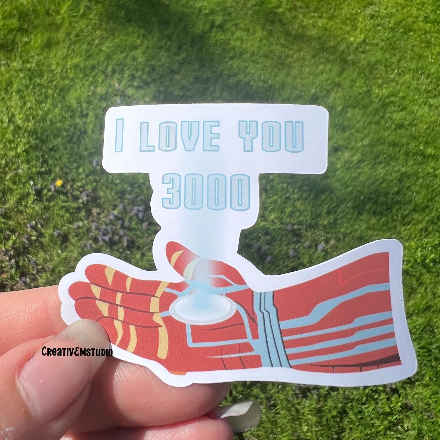 CreativemStudio - I love you 3000 ️ This sticker is...