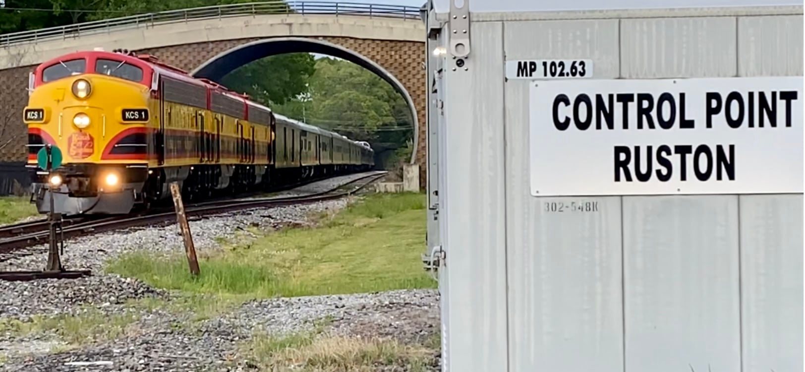 Meridian Speedway Railfans | 245-10 has KCS 4778 cp 9717 wrfx 8966 NS ...
