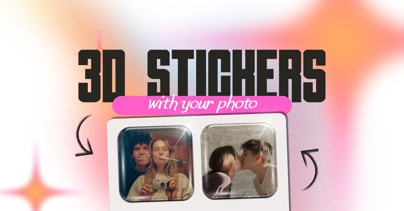 Kiwanoprint - Personalized 3D Photo Stickers