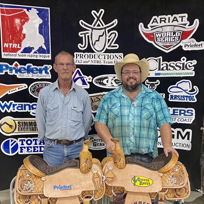 Summer Slam #8.5 Winners:... - JX2 and NTRL Team Roping
