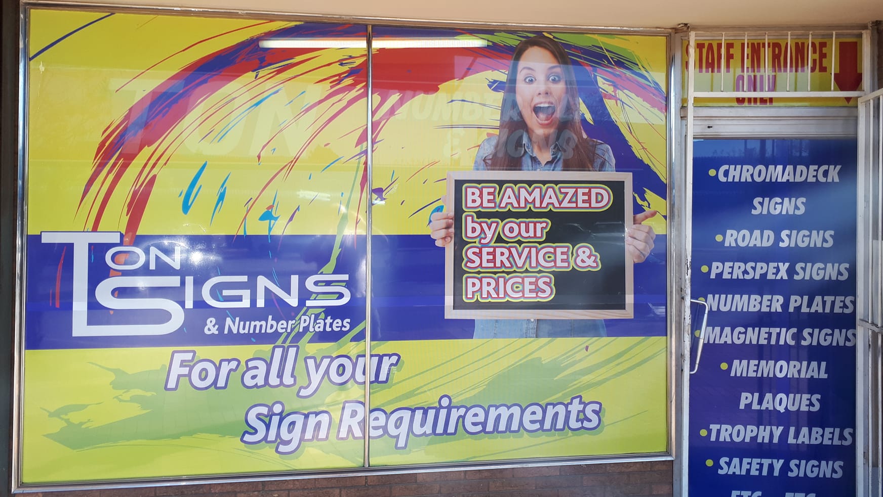 Ton Number plates & Signs | Meyerton