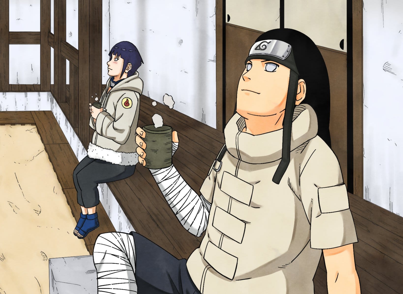 We - Hinata and brother Neji 💕 #welovehyugahinata #hinata #ヒナタ #neji # ...