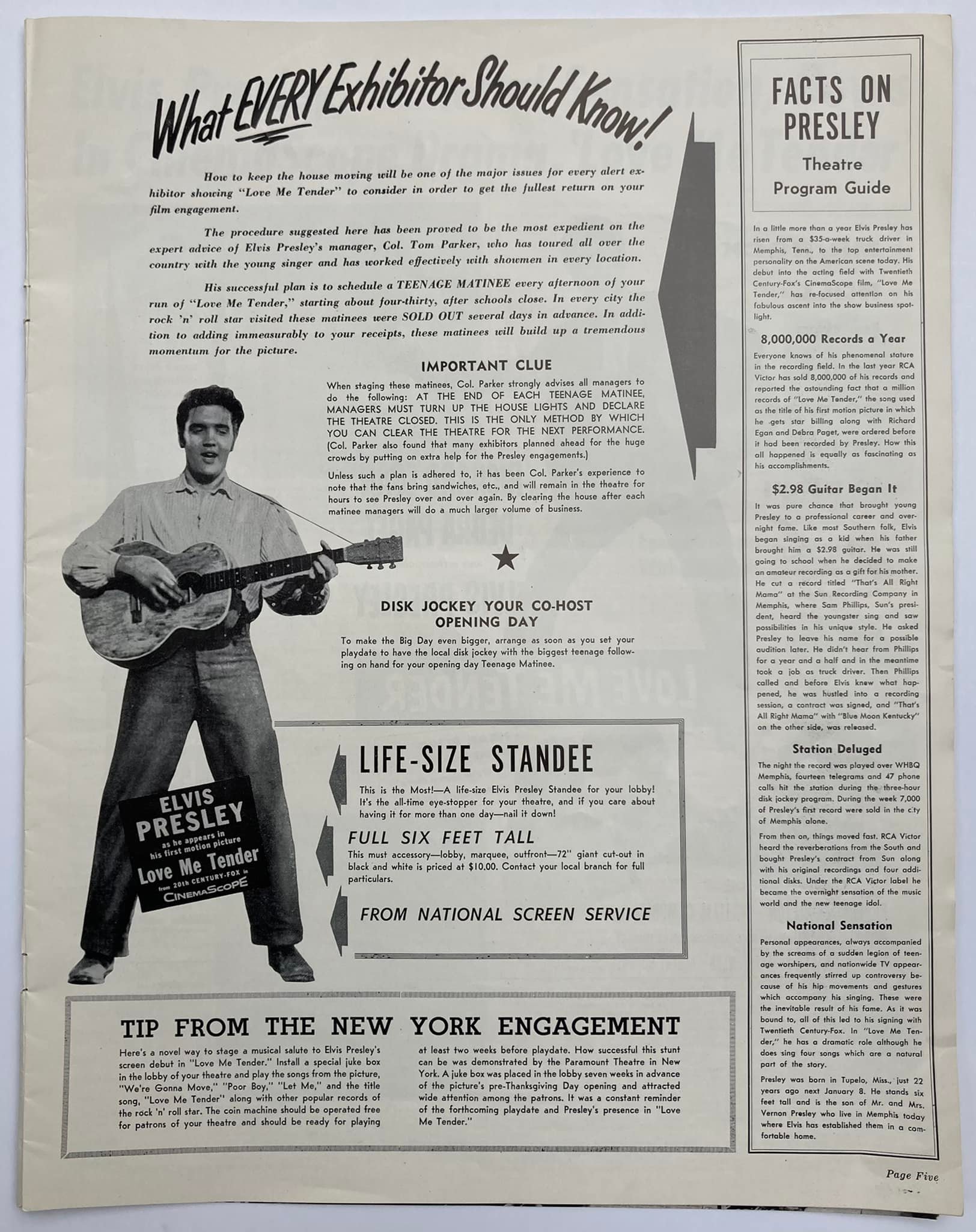 1956 Love Me Tender 