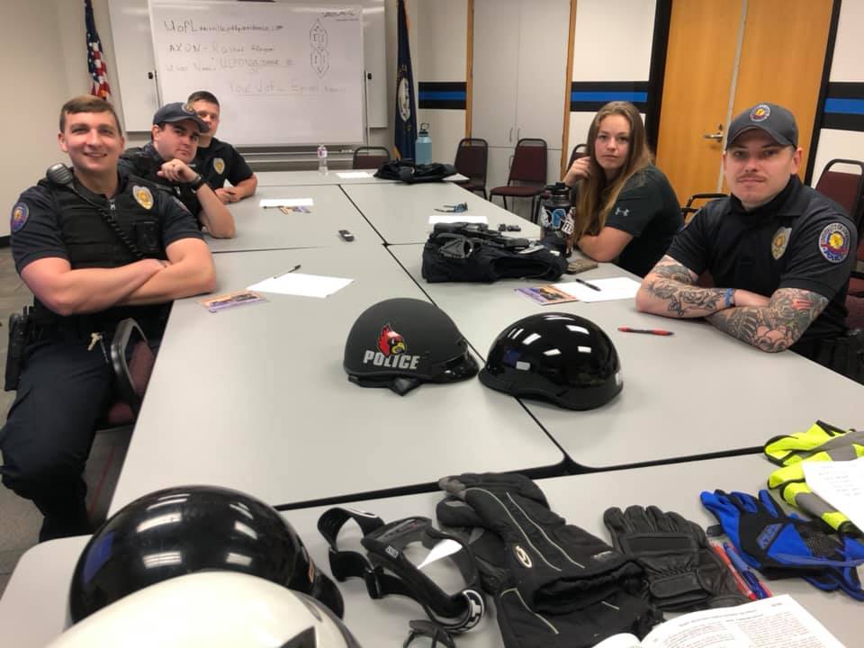 University of Louisville Police Department - ULPD Officers receiving ...