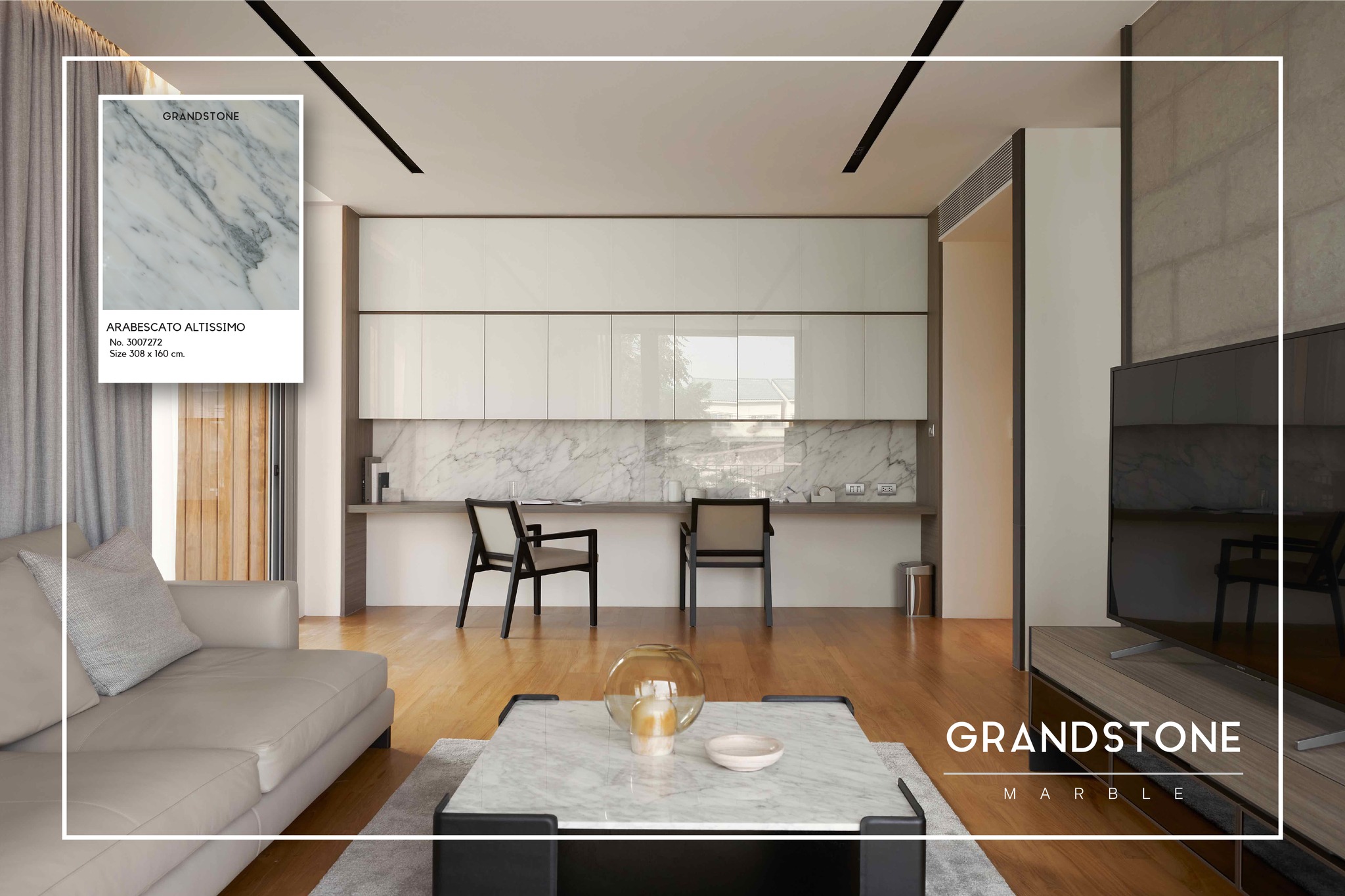 Grandstone - MARBLE : Arabescato Mobile : 092-273-6741...