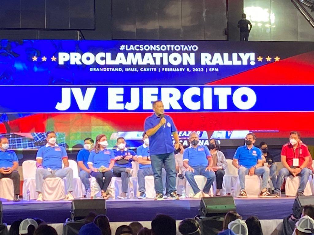 Rappler - Now a former colleague speaks in the flesh. Former senator JV ...