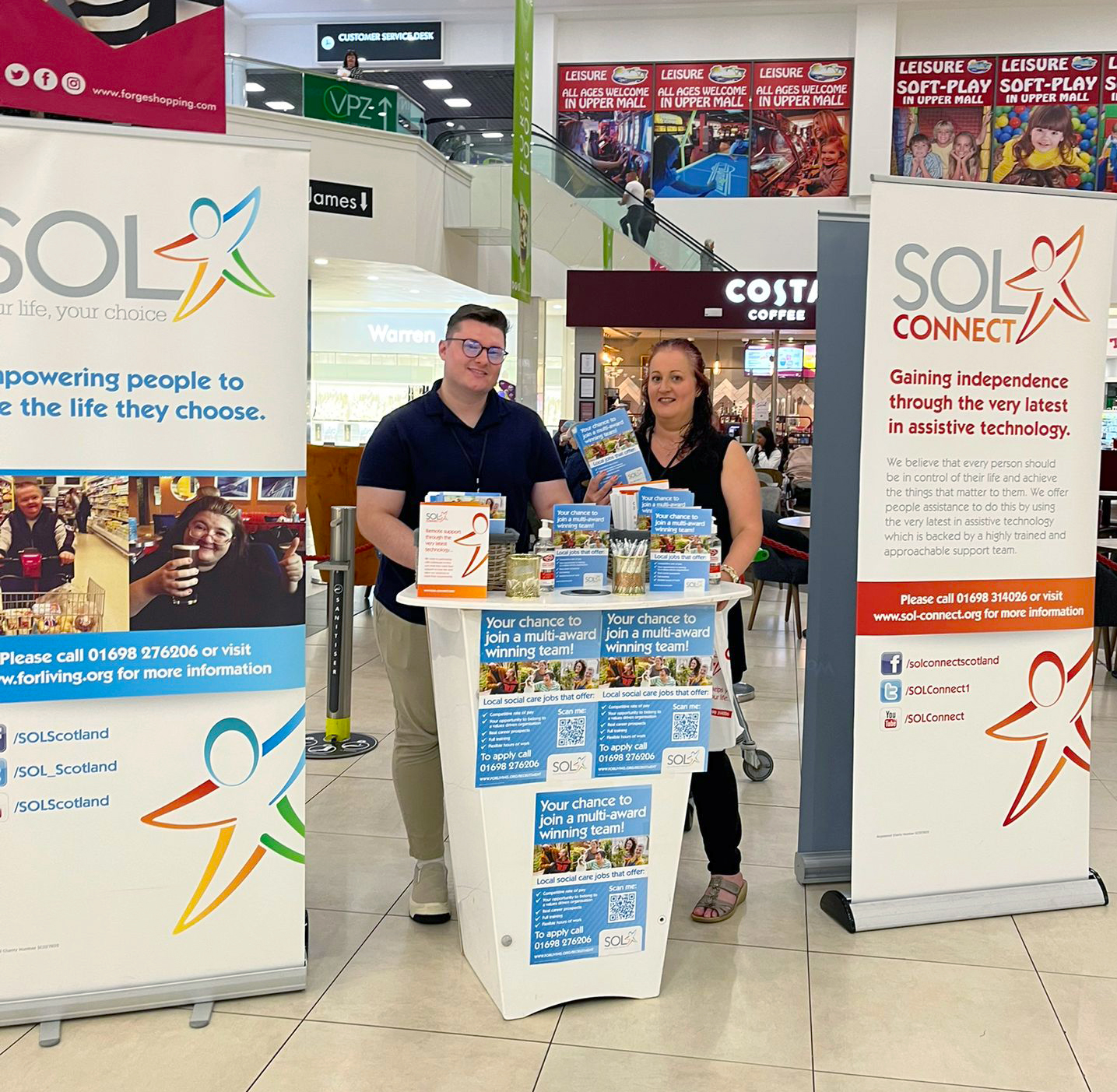 SOL Connect - 📣 Our recruitment stand at The Forge...
