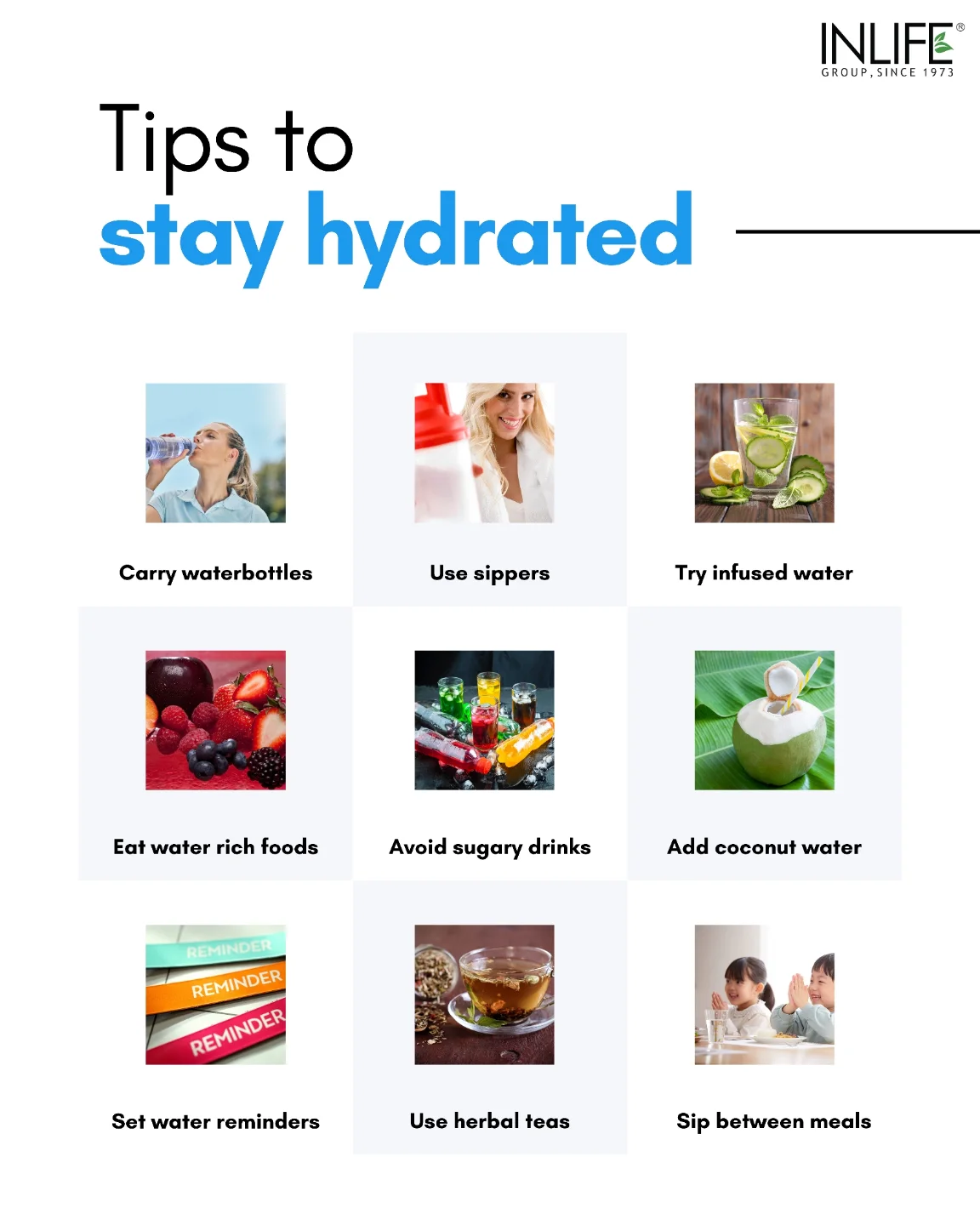 INLIFEHealthcare - Stay refreshed, stay healthy! Simple yet powerful ...