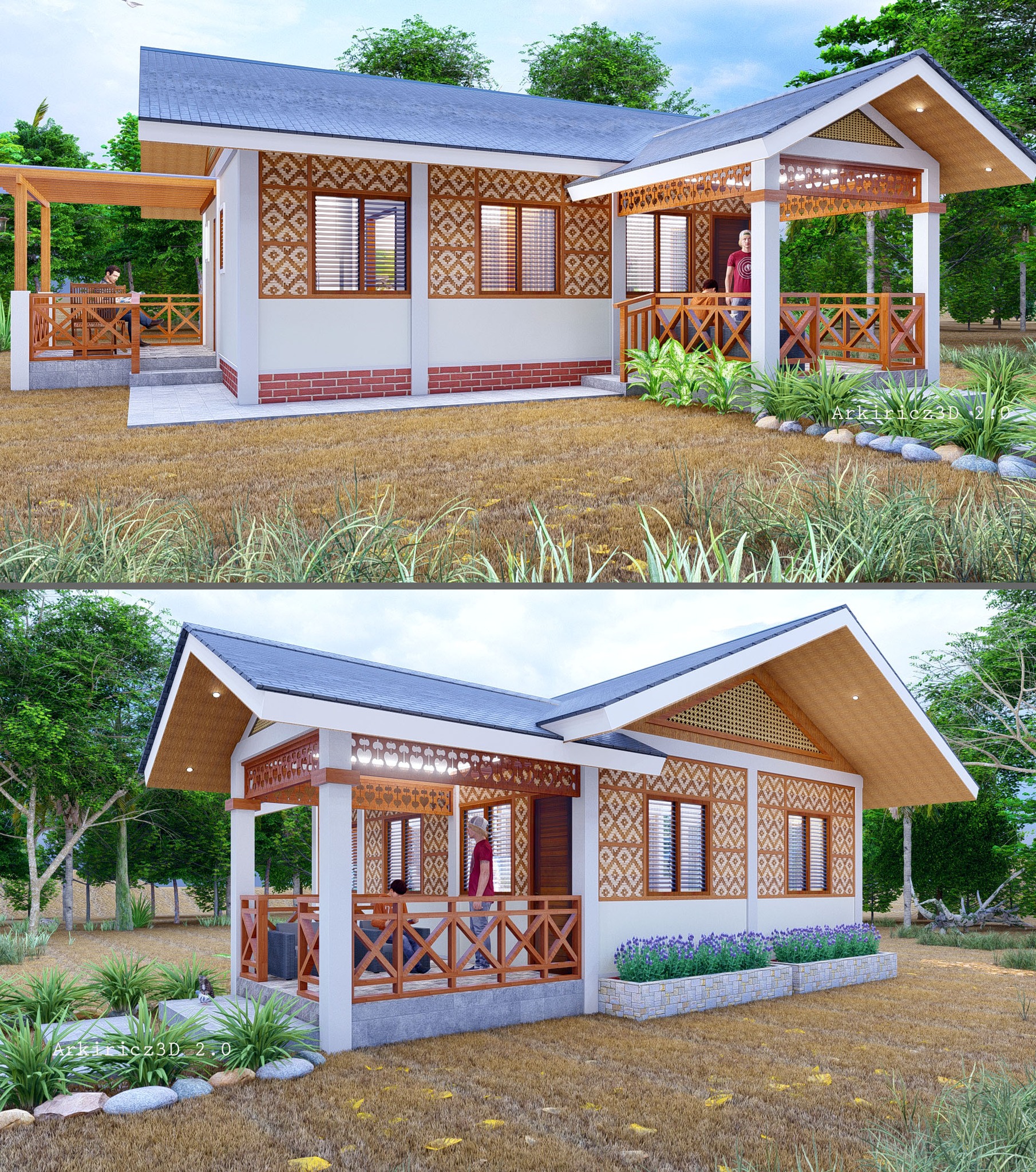 Arkiricz - Modern Amakan House Design🏡🏠💚💚💚Simpleng Bahay Probinsya🌴🌴🌴🏡💯 ...