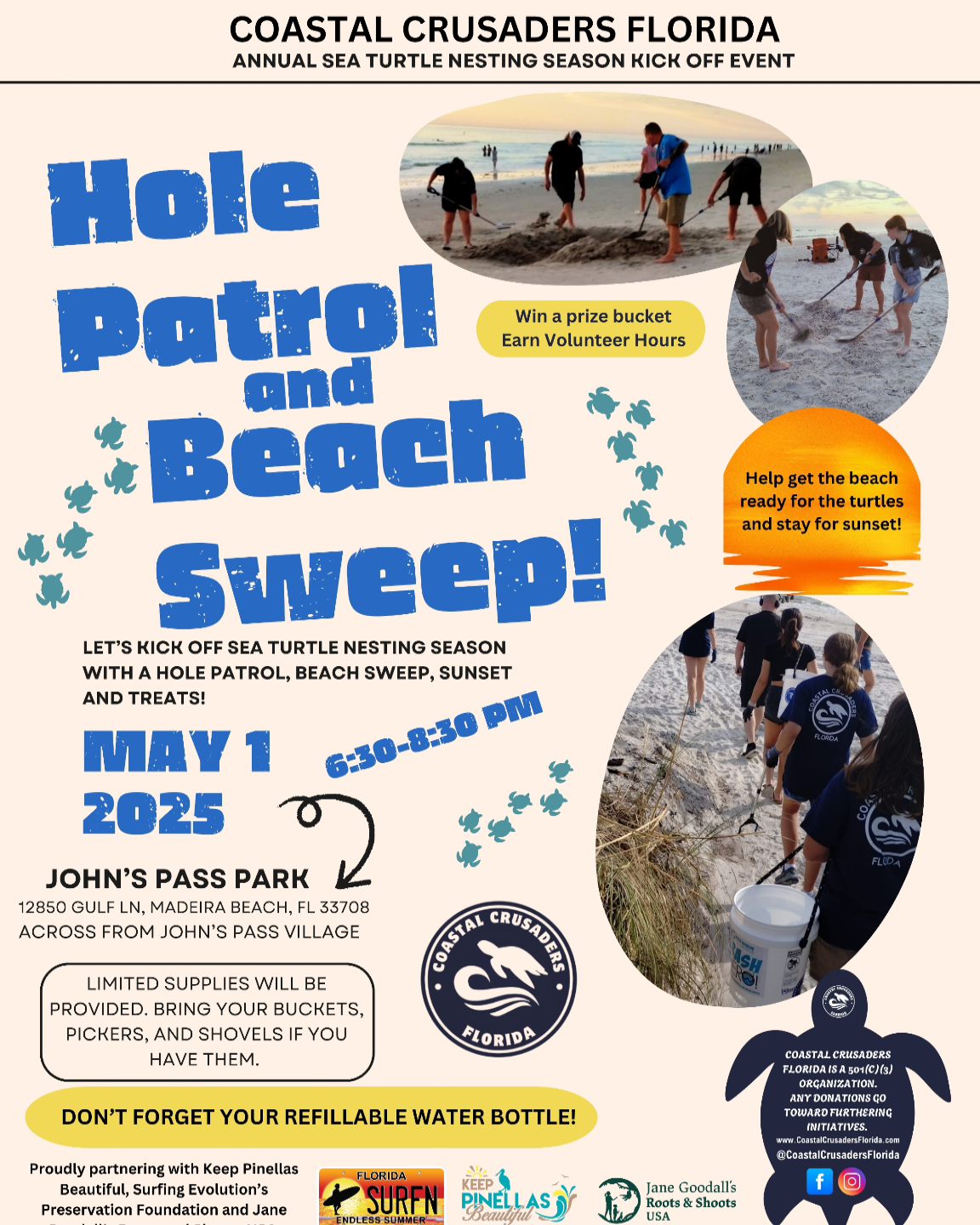 The turtles are coming! 📣📣📣... - Coastal Crusaders Florida | Facebook