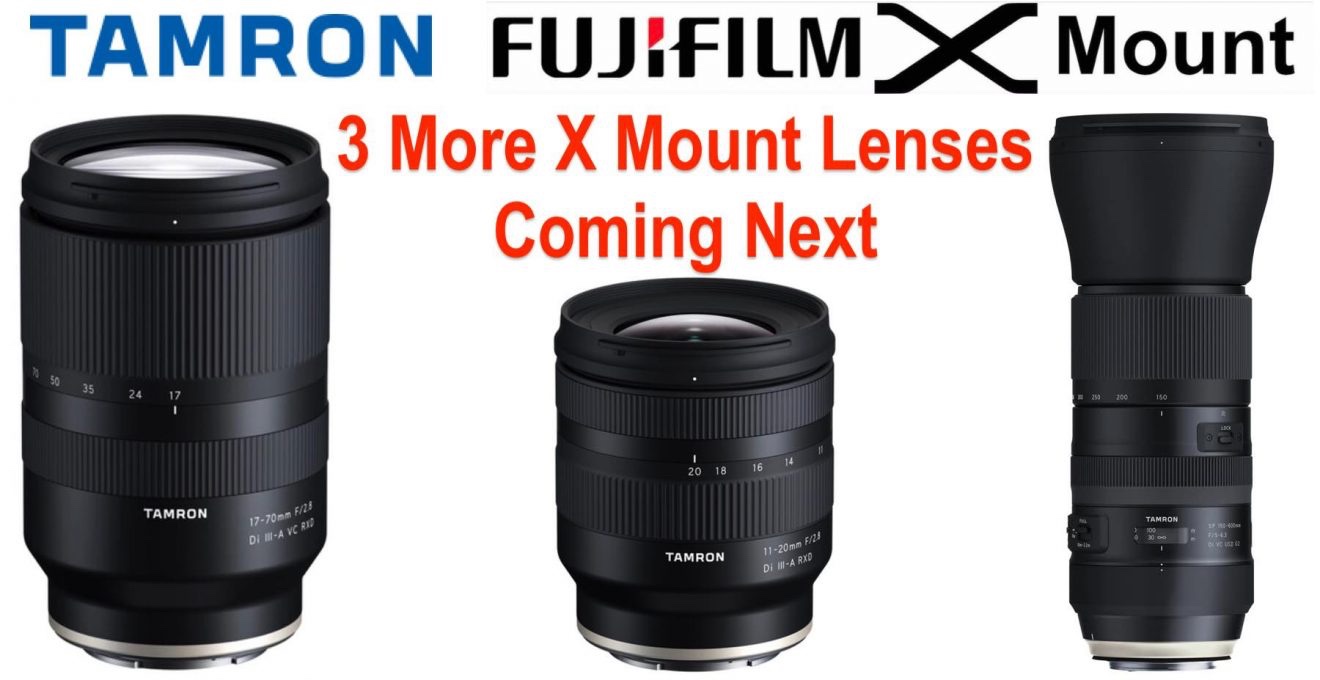 Fujifilm X-S20 with Tamron lens
