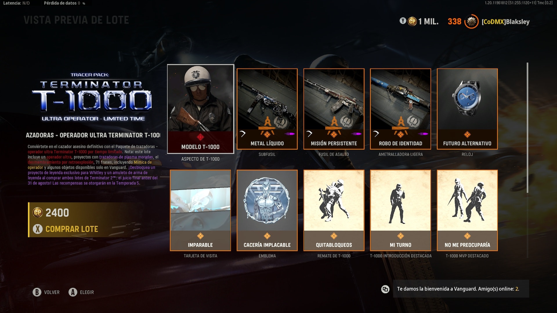 Las skins de Terminator 2 ya están... - Call of Duty México | Facebook