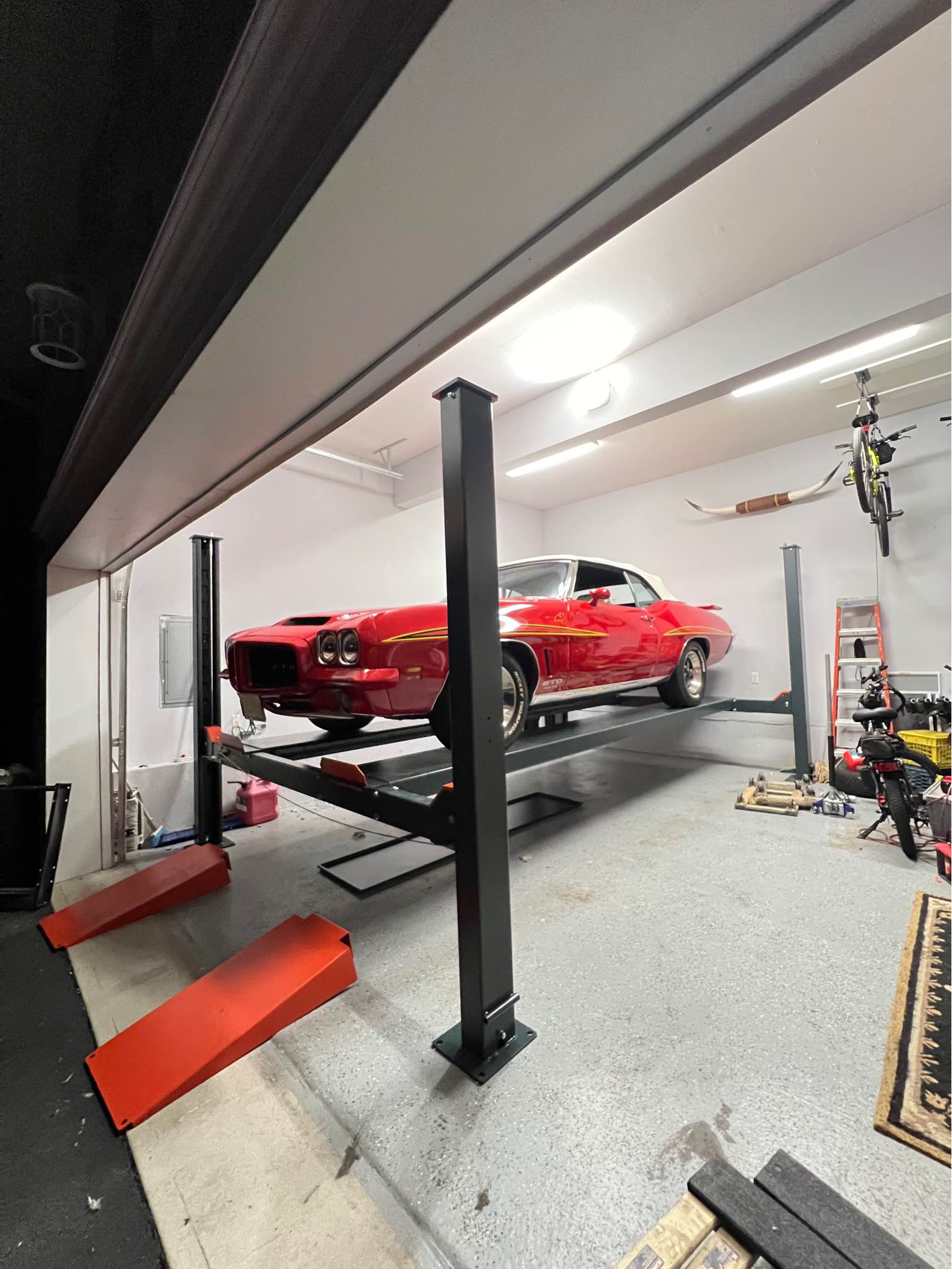 4 Post 11,000lbs Extra Tall Lift Delivered and Installed - Weight ...