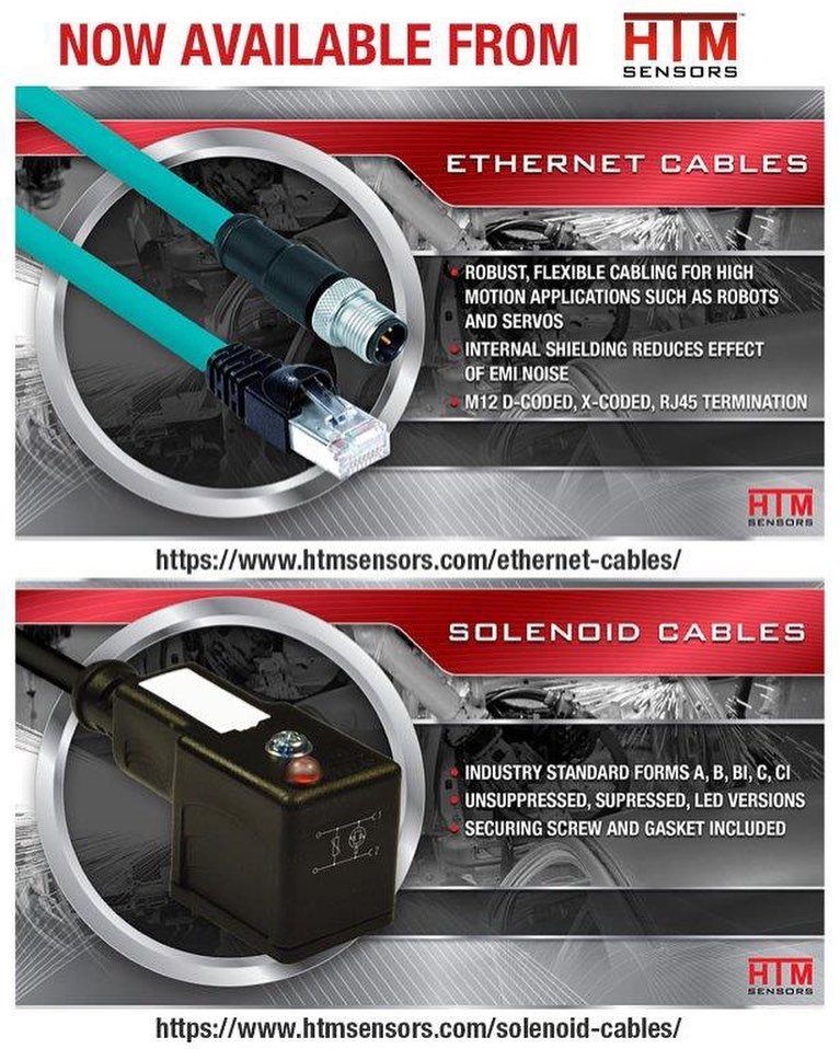 HTM Sensors - The most robust and flexible Ethernet cables... | Facebook