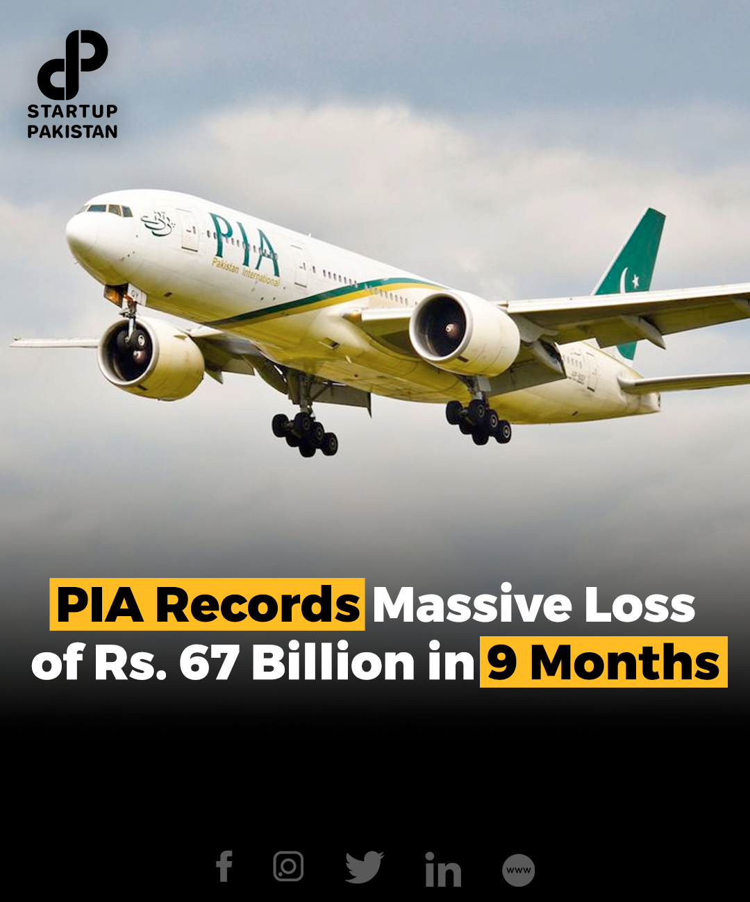 Startup Pakistan - The national airline PIA has revealed a loss of ...