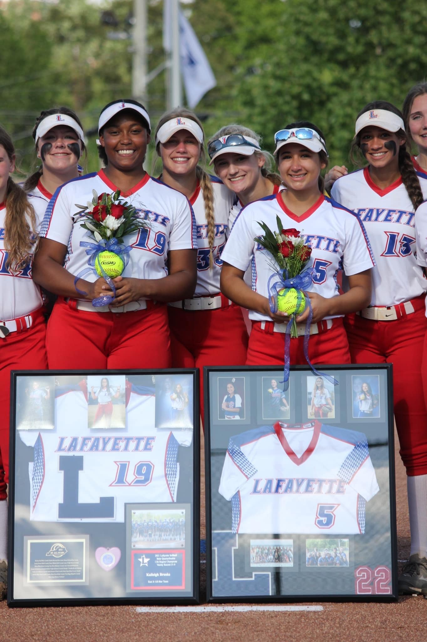 Congratulations Seniors... - Lafayette High School Softball