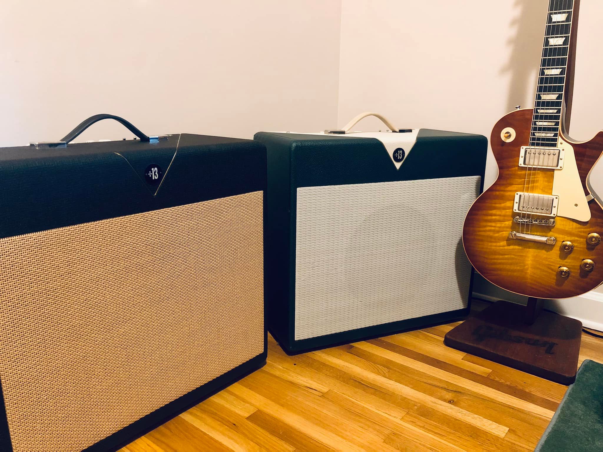 Divided by 13 Amps CJ 11, love this amp with my LP standard