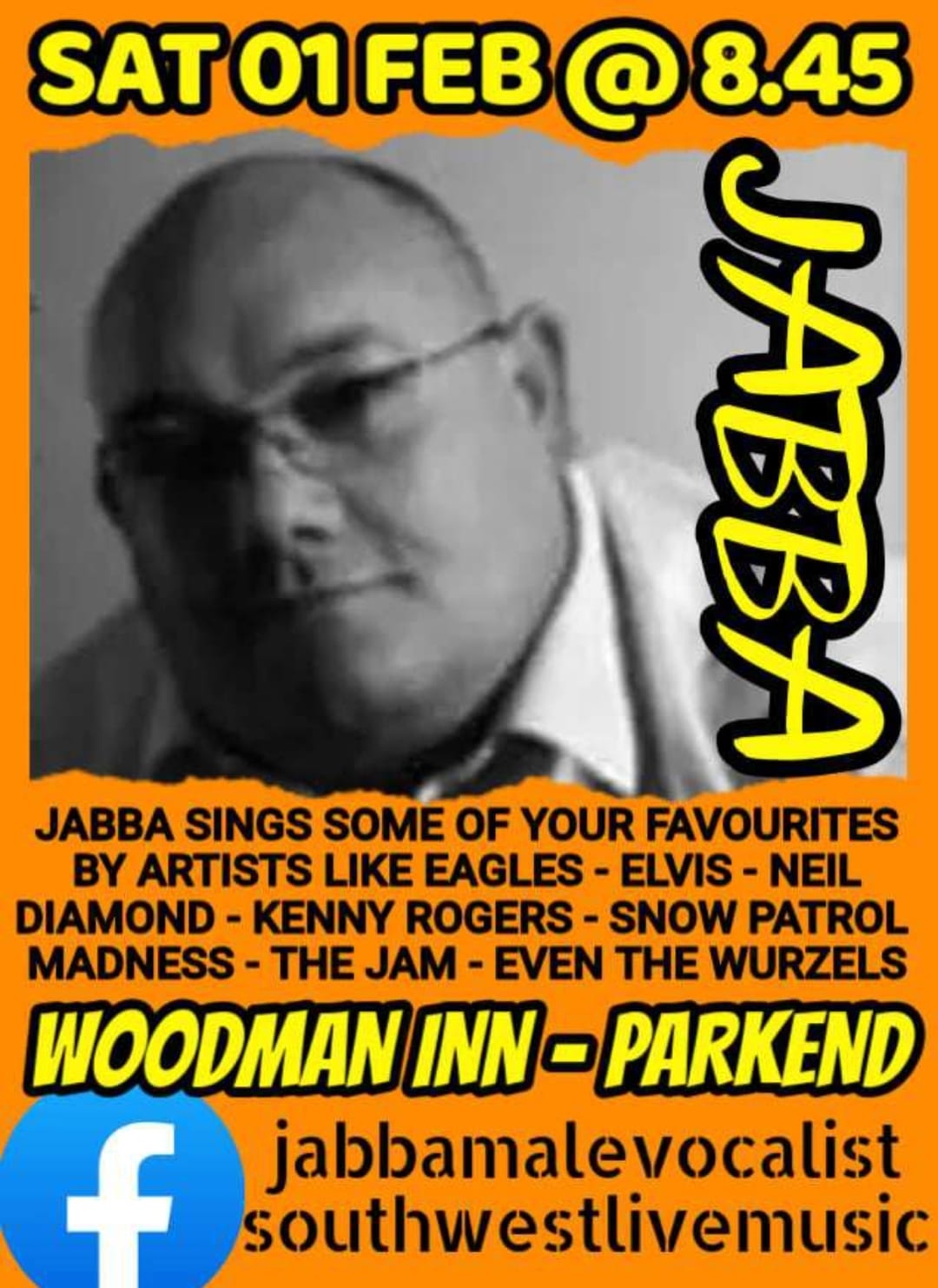 Jabba - male vocalist
