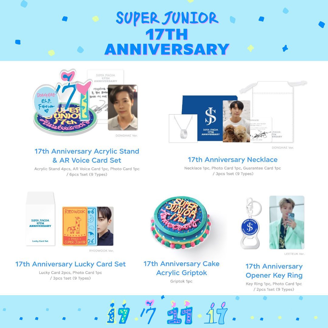 Seoul - Celebrate Super Junior 17th Year together with their 17th