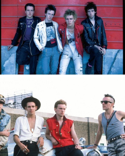 This iconic photo of The Clash, captured by the legendary Bob