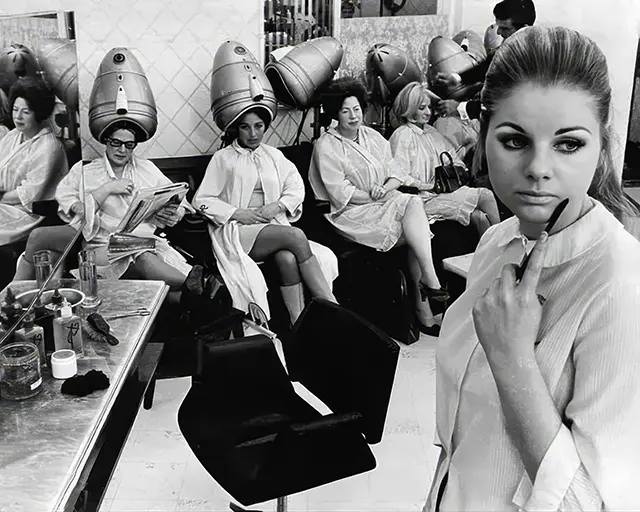 1963 hairdressing exhibition at Alexandra Palace London