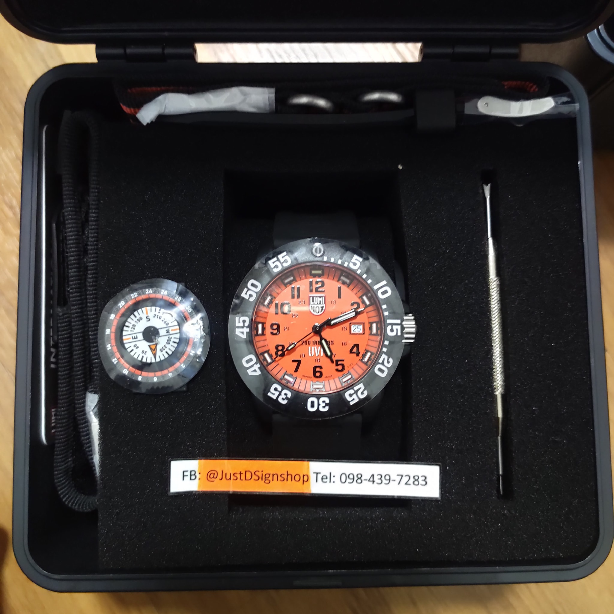 👉Luminox 3059.set (ส้ม) และ 3955.set (เหลือง) * UVP Scott Cassell