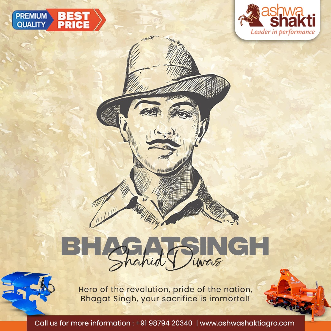 ashwashakti - Honoring the Legend: Bhagat Singh on Shaheed Diwas! 🙏🔥 A ...