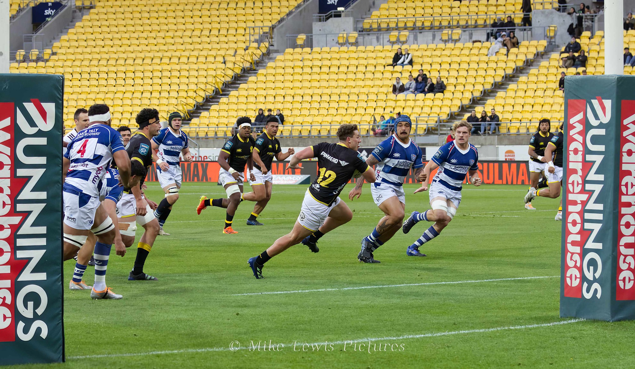 Club Rugby - The Wellington Lions defeated Auckland 54-19...