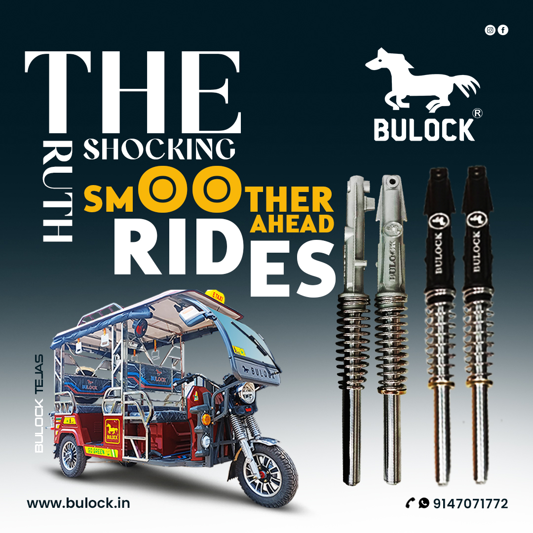 Bulock - 🚀 Introducing BULOCK E-Rickshaw SHOCKER! 🚀 Upgrade your ride ...