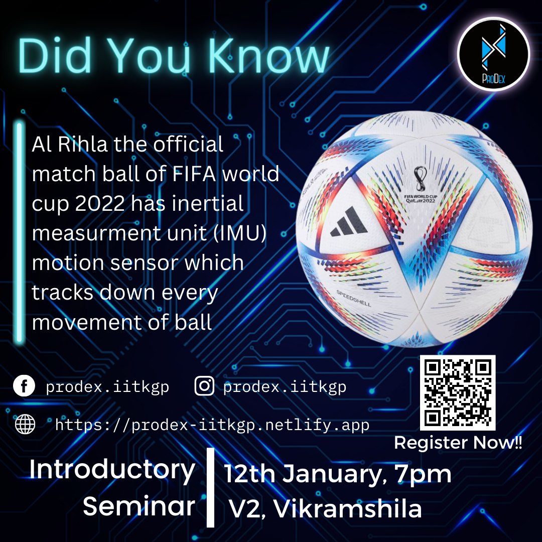 ProDex - Al Rihla or “The Journey” the official match ball of FIFA ...