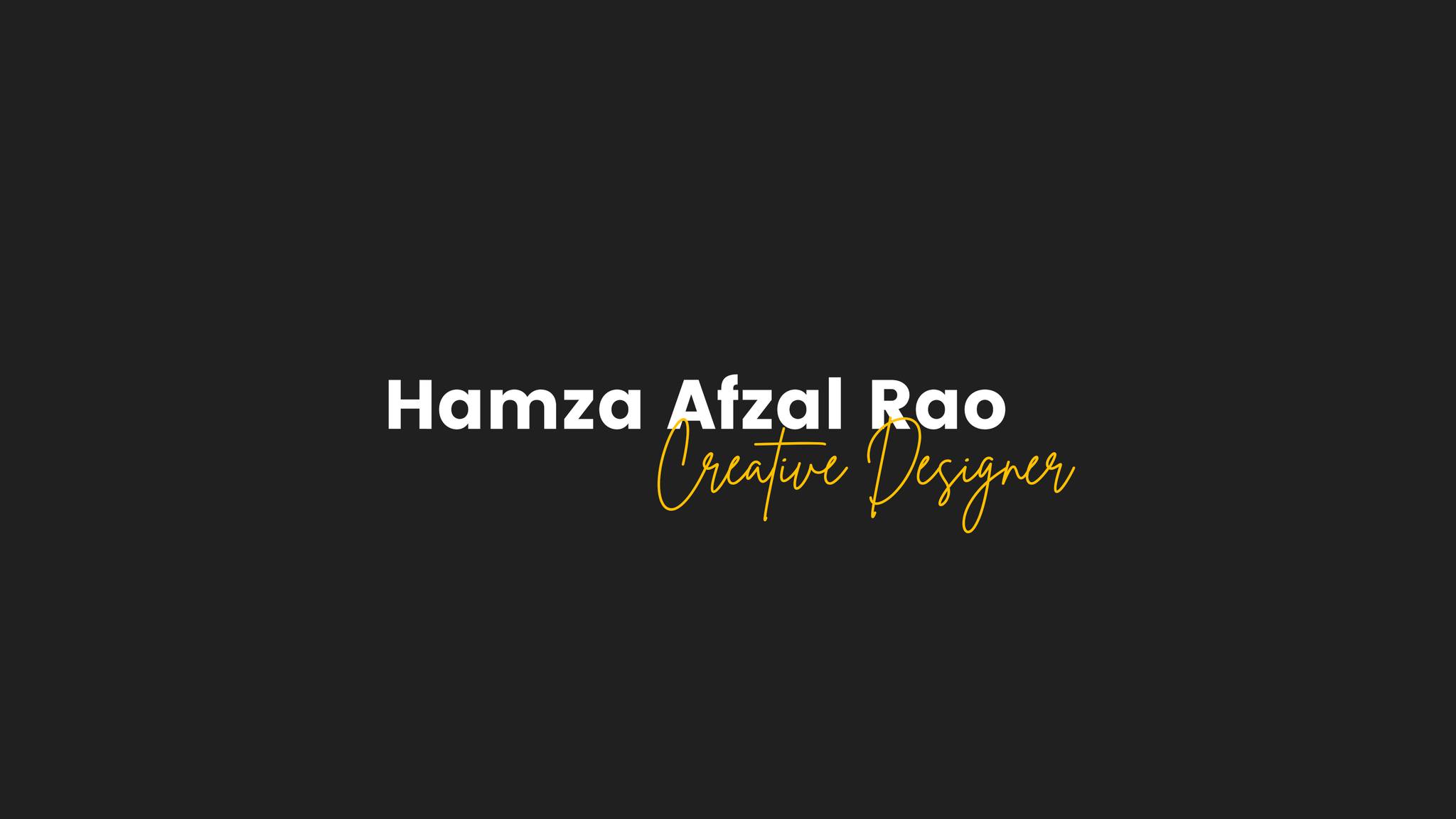Hamza Afzal Rao | Karachi