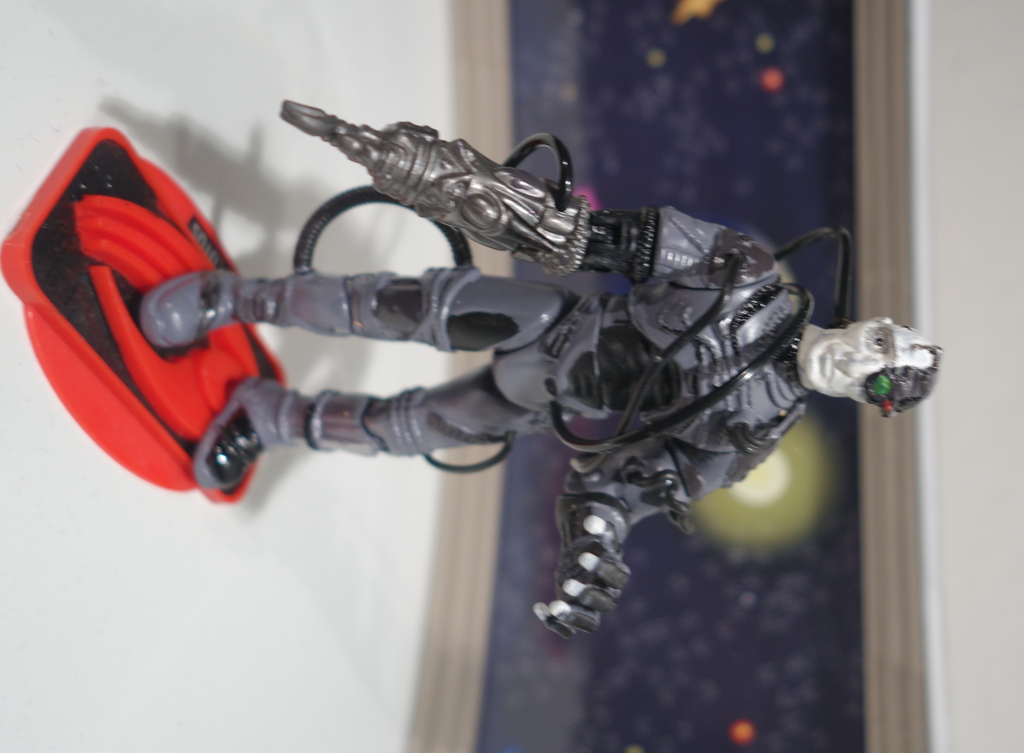 Customized Borg drone figure from Pocahontas chief and Hugh body