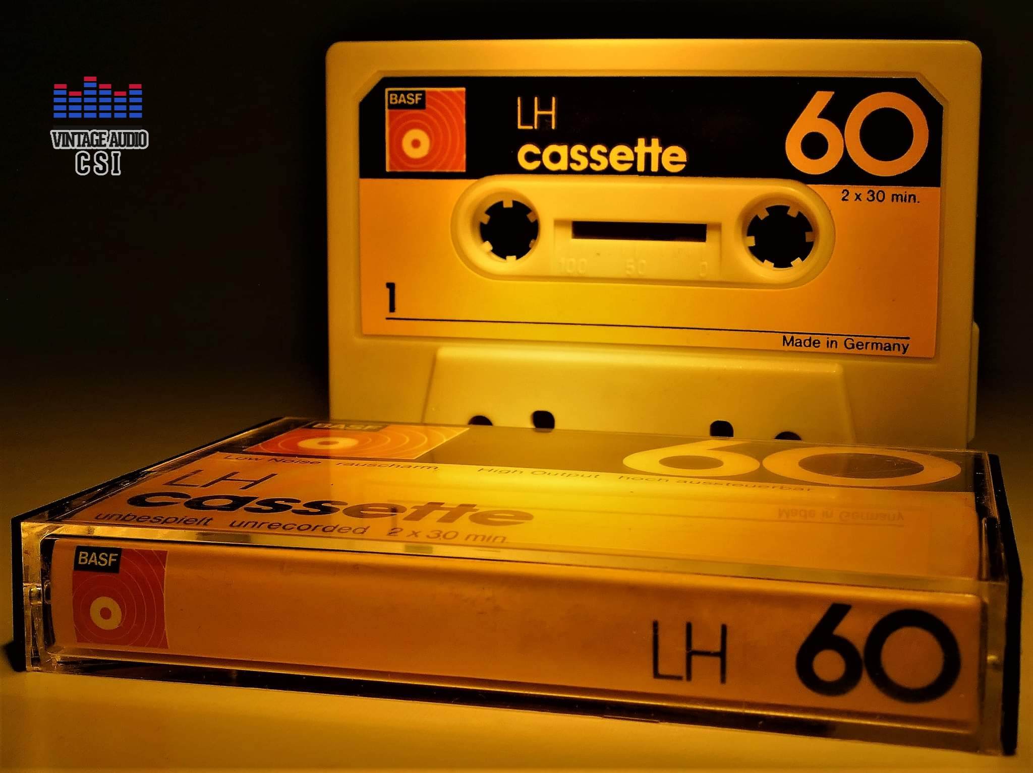 BASF LH 60, Type I, 1974-75, (US market SK, Japan market LN)