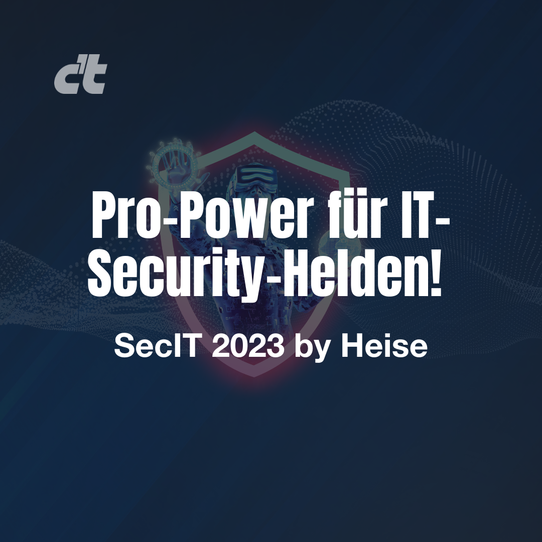 c't - Willkommen in der schönen neuen Welt der Cyber-Security! 😍 Morgen ...