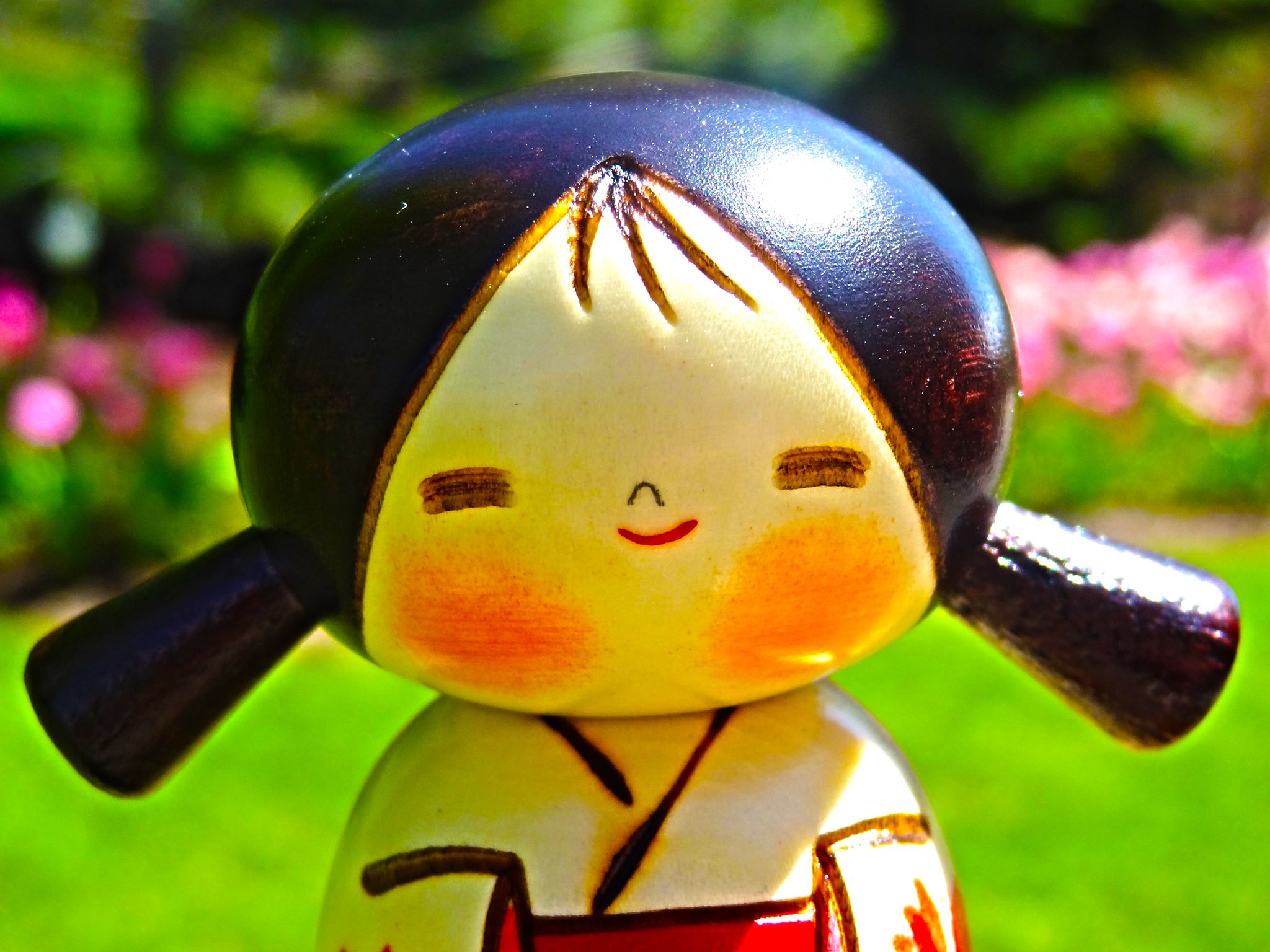 おかっぱヘアのつくりかた」 卯三郎こけしの特徴のひとつである