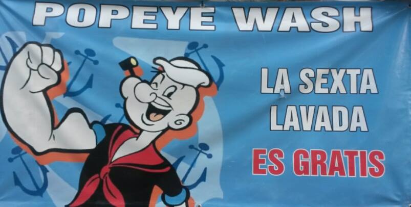 Popeye Car Wash | Mexico City