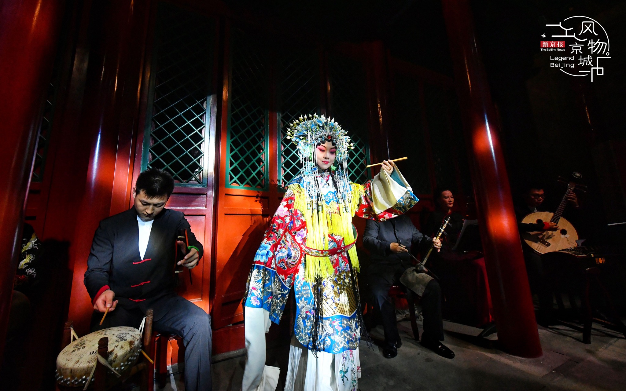 The Yanliao (Pigment) Guild Hall, with a 400-year history, was 