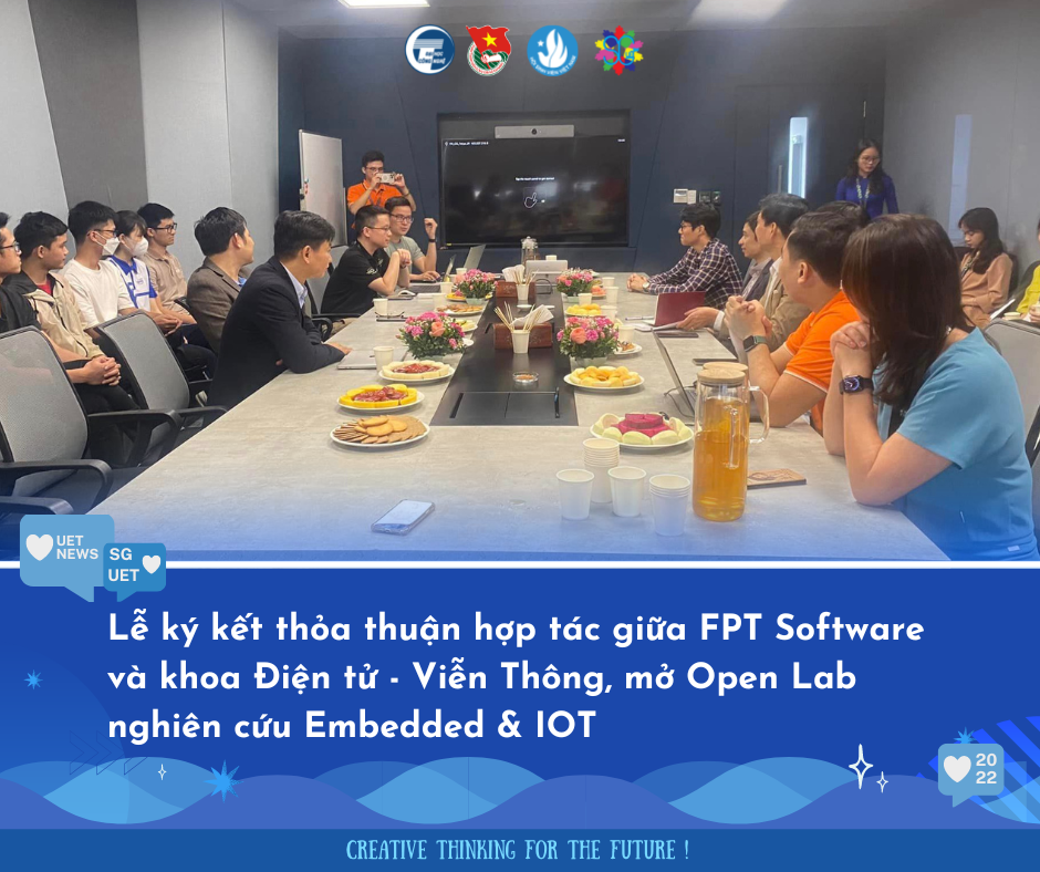 Tuyển - [UET News] 📣 LỄ KÝ KẾT GIỮA KHOA ĐIỆN TỬ VIỄN THÔNG VÀ FPT ...