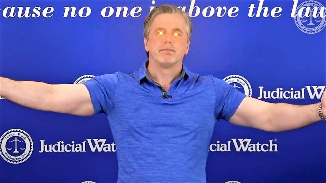 Tom Fitton - ULTRA Week at Judicial Watch! https://www.judicialwatch ...
