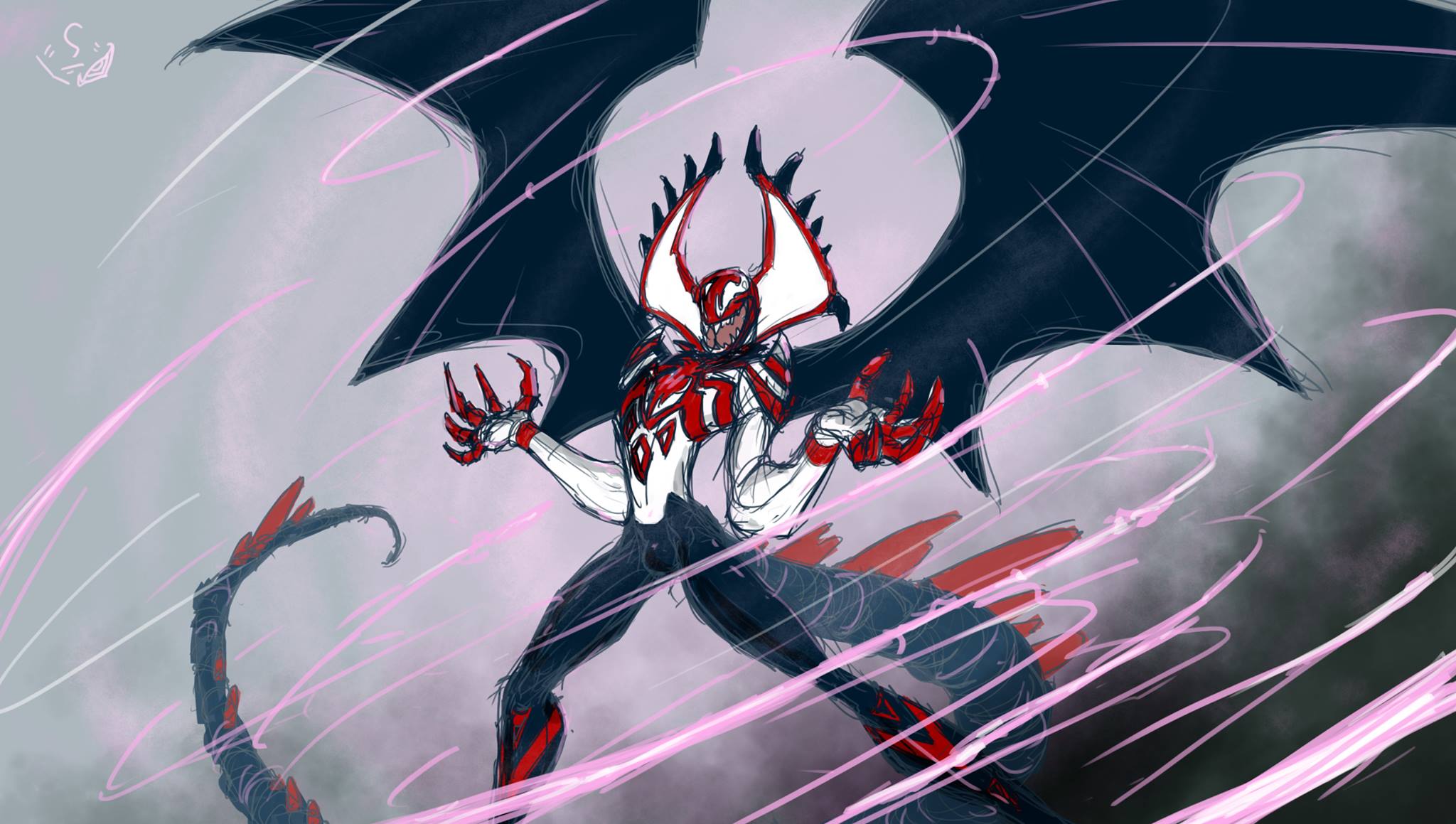 A spidey suit is pretty neat but a... - Smiling Viper Art | Facebook