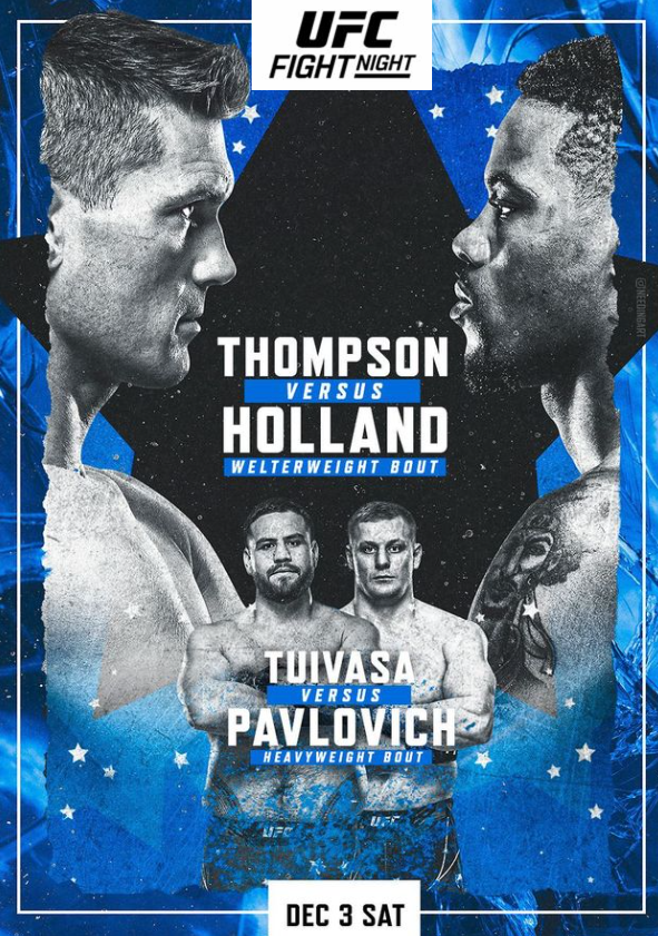 MMA 24/7 - #FightWeek UFC Fight Night: Thompson vs. Holland **Saturday ...