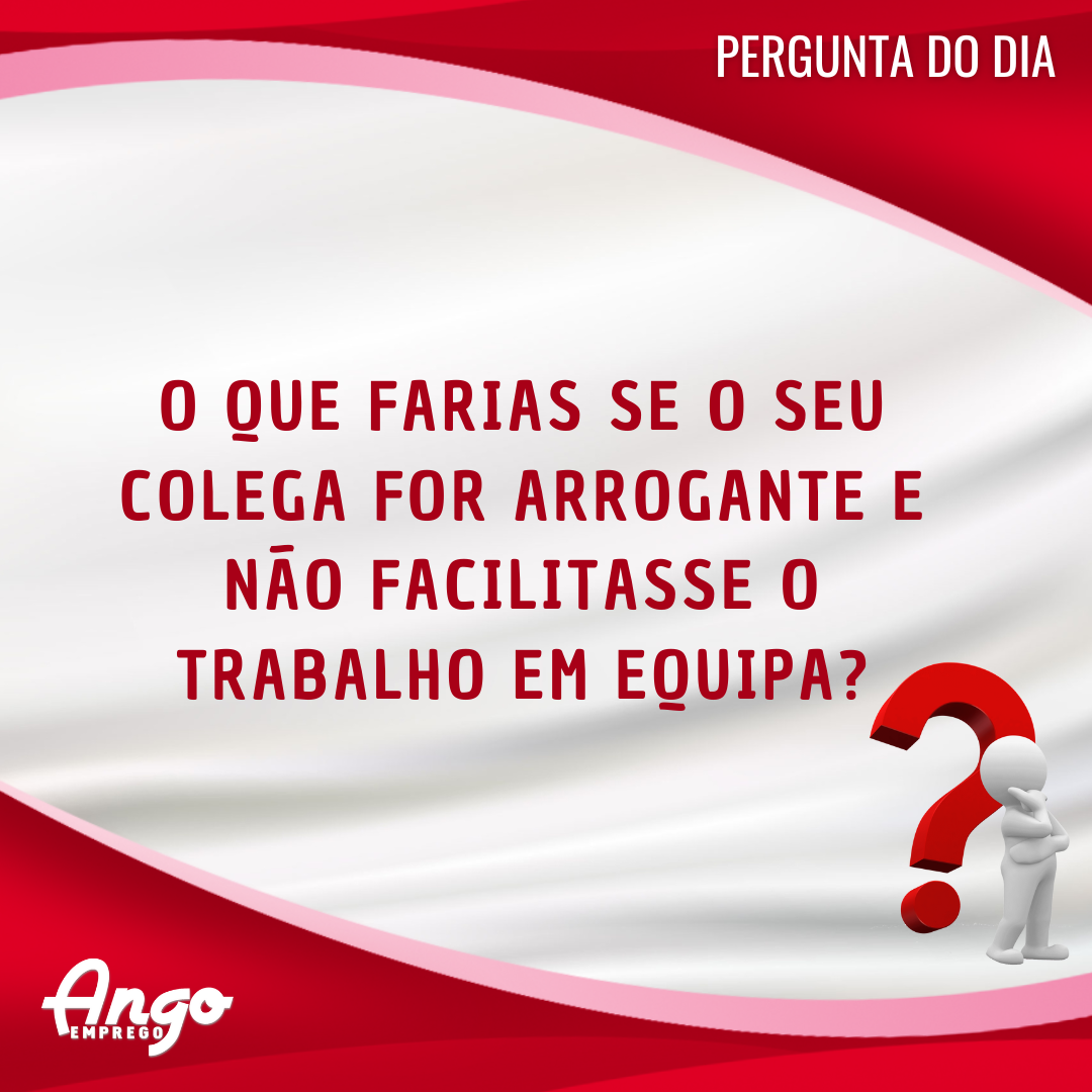 Ango Emprego - Na maior parte dos processos de...