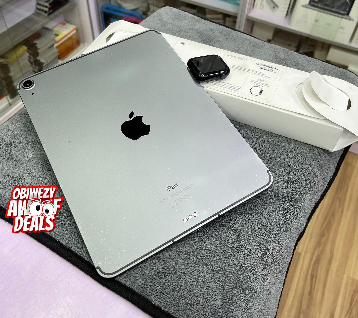 iPad Air 4 Wi-Fi & Cellular 64gb - 280,000 Openbox series 7 45mm 