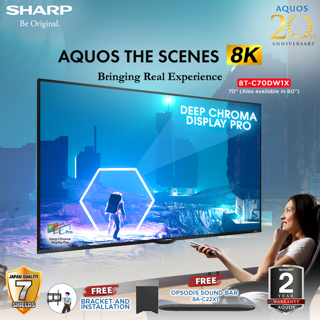 8K Smart Android TV Experience a... - Sharp Philippines | Facebook