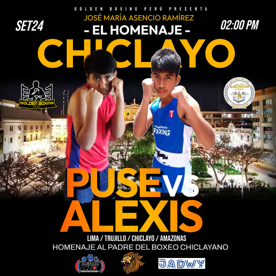 [ PUSEALEXIS] Presentamos la Octava... - Golden Boxing Perú | Facebook